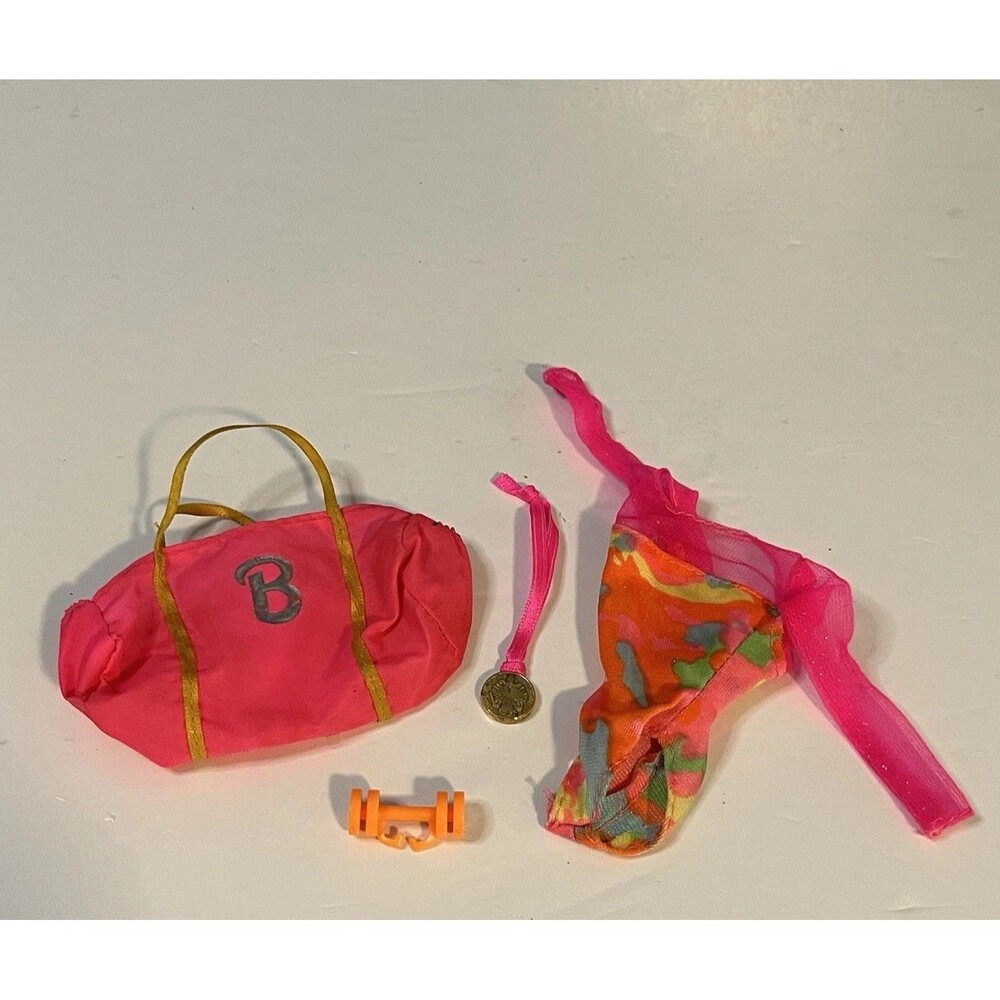 Vintage Barbie Gymnast Lot Of 4 Pieces 90’s Incomplete
